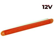 LED Autolamps LED-Blinkleuchte Slimline mit gelber Linse | 12V | 40Cm. Kabel