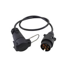Kabelverlängerung 1MTR + 1 * 7 polige Stecker +1 *7 schwimmende Kontra Dose