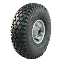 Kings Tire Luftreifen + Rad 4.00-4 V-8502 4Pr + 2.10X4H2 Et0 Nl75 Stahl Grau