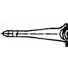 Deichselteil H-variabel Zugöse (nr.1)