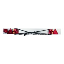 Novio Lichtleiste Kunststoff 1370mm 600Cm 7-poliger Stecker