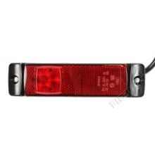 Brems-Rückleuchte LED rotes Kabel 0,75M, 12/24 V