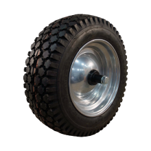 Kings Tire Luftreifen + Rad 4.80/4.00-8 V-6602 6Pr + 2.50Ax8 Et0 Ø17 70 N Stahl Silbergrau