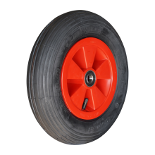 Narubb Luftreifen + Rad 3.50-8 V-5501 4Pr + 2.50Ax8 Nl75 48 A3 Kunststoff Rot