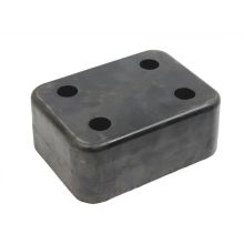 Rammschutzpuffer 200X150X80 Lochabstand 115/75 mm