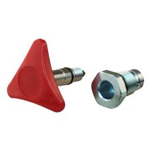 OMFB Adapterset Drehknopf Schwarz > Rot Pms12-25-45