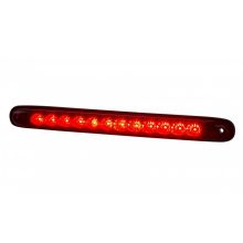Tralert Rückleuchte Universal | 100cm Kabel | 257 x 27 x 20mm | Aufbau | Bremslicht Blitzlicht Rücklicht | 230mm | IP68 | 12/24 V | CE, ECE-R10 / R7
