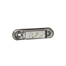 Horpol LED-Markierungsleuchte Weiß| 12-24V | 50Cm. Kabel