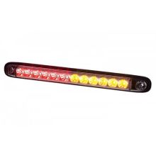 Tralert Rückleuchte Universal Kabel 257 X 27 X 20mm Aufbau Bremslicht Blinker Rückleuchte 230mm Ip68 12/24 V Ce - Ece-R10