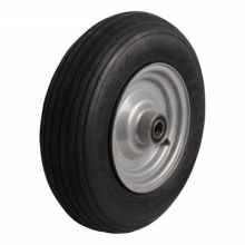 Kings Tire Luftreifen + Rad 4.80/4.00-8 V-5501A 2Pr + 2.50Ax8 Et0 Kugellager Achse Ø17 Nl65 Stahl Grau