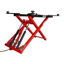 Mobile Scherenhebebühne 230 V. Tragfähigkeit 2500 kg