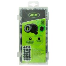 JBM Gummibuchsen-Satz. 125-teilig