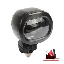LED Autolamps Arbeitsscheinwerfer Ip67 2 X 3W Osram Leds Kabel 400Mm 9/80 V 6 Watt 62 X 53 X 56Mm Red Line Tbv Gabelstapler bei 12 Volt / 0,38A bei 80 Volt / 0,06A Ce, Ece-R10 Rot Aluminium Schwarz Polycarbonat