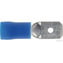 Flachsteckhülse Blau Vpe 10 Stück