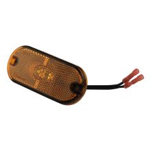 Aspock Seitenmarkierungsleuchte Aspock Flatpoint Iii LED 2-adriges Kabel mit Durchgangsverbindern