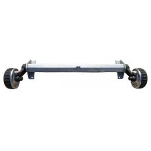 AL-KO 1350 kg B-1200-6 SPECIAL 10-12" Räder Euro Plus Compact Gummifederachsen | Radbremse 2051 | 112*5 | Auflagemaß L250