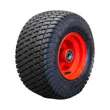 Kings Tire Luftreifen + Rad 18X8.50-8 (220/60-8) Multi Trac C/S 8Pr + 7.00Bx8H2 Et0 Nl150 89 A4 Stahl Rot