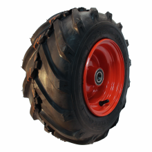 Kings Tire Luftreifen + Rad 16X6.50-8 V-8501 6PR + 5.50Bx8H2 Et0 Nl100 A4 Stahl Rot