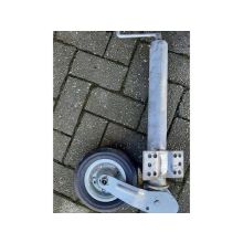 BWN Stützrad "Akne" (mit Flecken) 250 kg  Automatik A/D Ø 60 mm Rohr