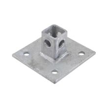 BWN Stützfuß Support - mit schrauben fixierbar 80x80 mm