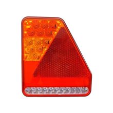 LED 5 GLOCTRAC 7-Funktionen Rücklicht |12/24V | 208*188*40 Ohrform IP67
