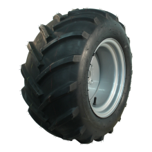 Duro Luftreifen + Rad 23X10.50-12 Hf-255 4Pr + 7.00Ix12H2 Et10 66.5/112/5 A8 Stahl Silbergrau