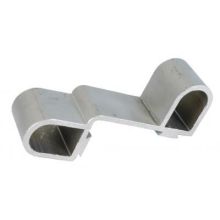 Aluminiumprofil 24 mm breit 2 Ösen, Humbaur-Ausführung
