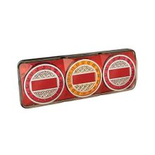LED Autolamps LED Kabel Rückleuchte Universal 370 X 135 X 40Mm Bremslicht Blinker Nebelschlussleuchte Rückleuchte Rechteckreflektor 270Mm Ip67 12/24 V Ce, Ece-R10 / R7 / R6 / R3 / R38