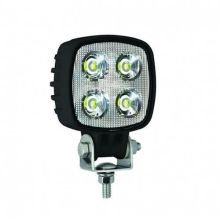 LED Autolamps LED-Arbeitsscheinwerfer | 12 Watt | 1000 Lumen | 12-24V | Flutlicht Schwarz