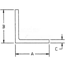 Eck-Profile 40*40*4 HEISS GEWALZT
