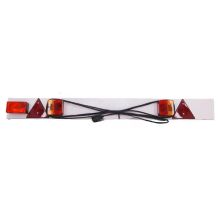 BWN Lichtbalken 7polig kunststoff weiss L 1370mm H 140 mm