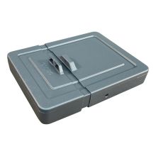 Novio Dokumentenhalter "Holdyx" Rechteck 325X270X71Mm Silbergrau UV-beständig
