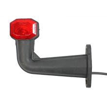 Umrissleuchte Superpoint. rot/weiß. 90° gebogen. 24V