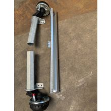 AL-KO 1350 kg FLEXI Achsen | Radbremse 2051 | 112*5 | Auflagemaß 700-1300 / 1300-2000 mm