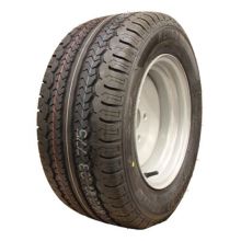 Novio Luftreifen + Rad 225/55 R12 Kr-33A Hs "E" M+S 10Pr 112 N Stahl Grau