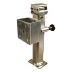 Knott Stützfuß wegklappbar D85-mit Sechskant SW19 ⧄60mm 1300Kg verzinkt 255mm 416mm