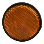 Radex Reflektor Ø Orange selbstklebend Ø61
