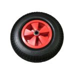 Gokart-Rad4.00-8"Pu Achse 20Mm Rot/Schwarz+Lager Kw A