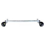 R & Co. FZT Gebremste Achse 1000 Kg 100*4 RB