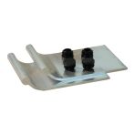 Metalmec Aluminium 2 Halterungen + 4 Arretierstopfen für Auffahrrampen-Set