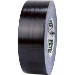 Petec ducttape zwart lengte 50 m. breedte 50 mm