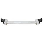 BWN 750 kg BWN/KNOTT -ECO ungebremste Gummifeder PKW Anhänger Laufachse VK60 | AS: 100x4 oder 112x5 | AM: 700-1400 mm