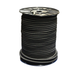 Novio Elastisches Kabel Schwarz Ø8