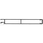 Clip-Alu-profil / Deckplatte 200*25 Aluminium Bordwandobenprofiel