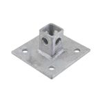 BWN Stützfuß Support - mit schrauben fixierbar 80x80 mm