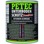 Petec Unterbodenschutz Bitumen-Streichdose. Schwarz. 1.000 ml