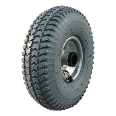 CST Luftreifen + Rad 3.00-4 C-248 4Pr + 2.10X4H2 Et0 Rollenlager Stahl Grau
