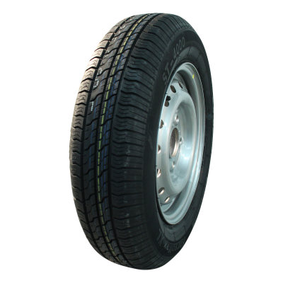GT Radial Luftreifen + Rad R13 Kargomax XL ST-4000 M+S 84 N Silbergrau