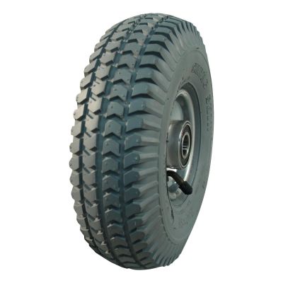 CST Luftreifen + Rad 3.00-4 C-248 4Pr + 2.10X4H2 Et0 Nl75 Stahl Grau
