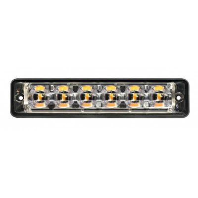 Tralert LED-Blitzer | R65 | ultraflache Slimline | Amber | 10-30V